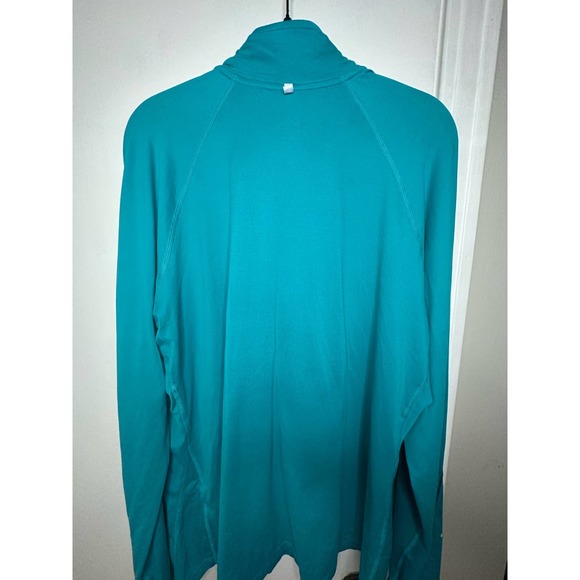 Nike Element Half Zip Running Top in Teal - Picture 2 of 6